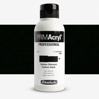 SCHMINCKE АКРИЛНА БОЯ 250 МЛ PRIMACRYL CARBON BLACK FLUID