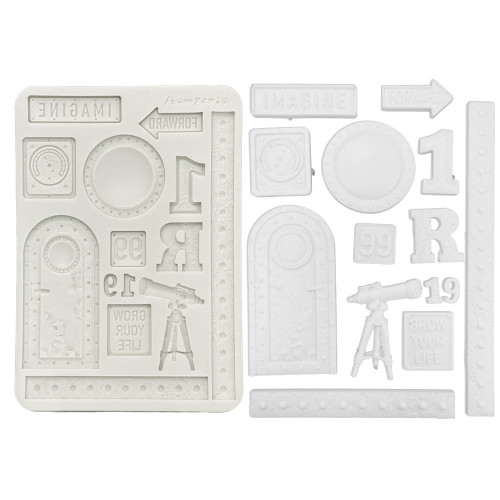 STAMPERIA A NEW BEGINNING SILICONE MOLD KACMA606