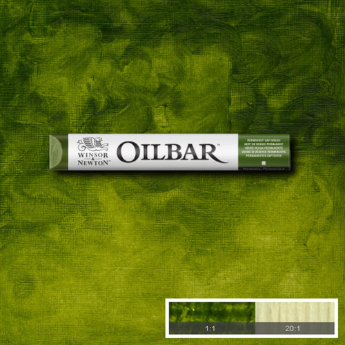 W&N OIL PAINT STICK 50 ML - SAP GREEN PERMANENT