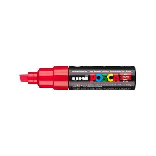 POSCA ACRYLIC MARKER PC-8K, 8 MM - RED