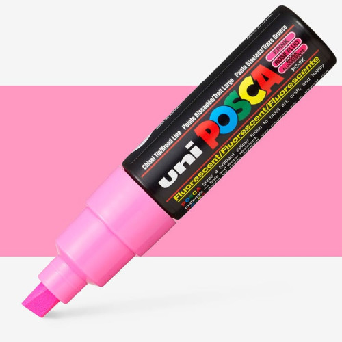 POSCA АКРИЛЕН МАРКЕР PC-8K, 8 MM - FLUORESCENT PINK
