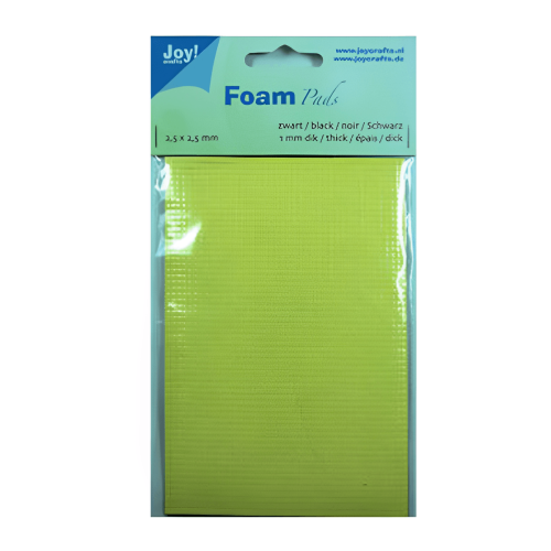 JOY CRAFTS 3D DOUBLE ADHESIVE DOTS 2.5 X 2.5 MM, 1 MM