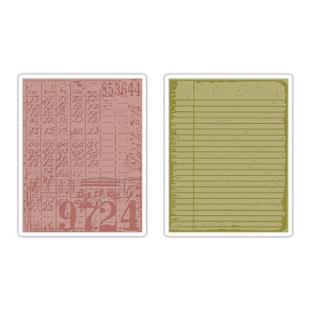 SIZZIX ПАПКИ ЗА РЕЛЕФ - COLLAGE & NOTEBOOK SET