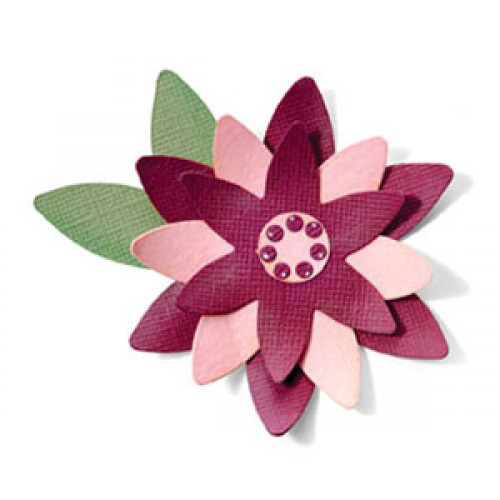 SIZZIX BIGZ DIE CUTTING DIES - FLOWER LAYERS #6