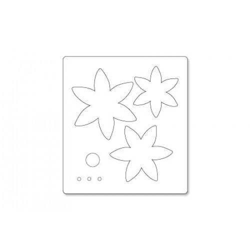 SIZZIX BIGZ DIE CUTTING DIES - FLOWER LAYERS #6