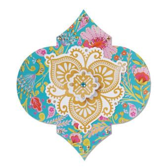 SIZZIX BIGZ ЩАНЦИ ЗА ИЗРЯЗВАНЕ - LABEL, MOORISH