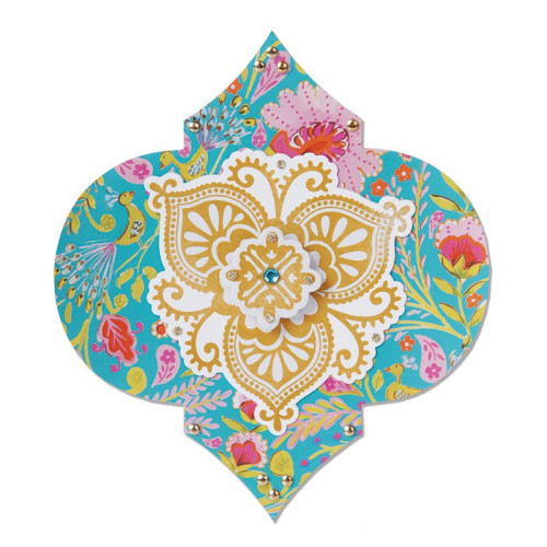 SIZZIX BIGZ ЩАНЦИ ЗА ИЗРЯЗВАНЕ - LABEL, MOORISH