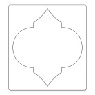 SIZZIX BIGZ ЩАНЦИ ЗА ИЗРЯЗВАНЕ - LABEL, MOORISH