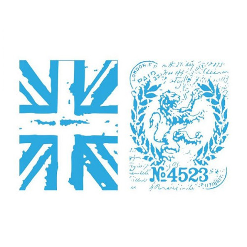SIZZIX ПАПКИ ЗА РЕЛЕФ - LONDON ICONS & UNION JACK SET