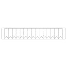 SIZZIX STRIP DIES FOR CUTTING - RIBBON FLAGS