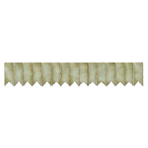 SIZZIX STRIP DIES FOR CUTTING - RIBBON FLAGS