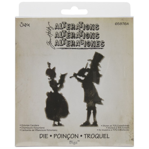 SIZZIX BIGZ ЩАНЦИ ЗА ИЗРЯЗВАНЕ - VICTORIAN CAROLERS