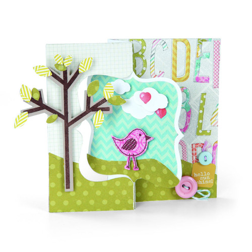 SIZZIX FRAMELITS ЩАНЦИ ЗА ИЗРЯЗВАНЕ - BIRDS & TREE