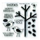 SIZZIX FRAMELITS ЩАНЦИ ЗА ИЗРЯЗВАНЕ - BIRDS & TREE