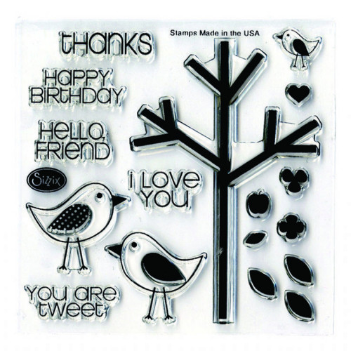 SIZZIX FRAMELITS ЩАНЦИ ЗА ИЗРЯЗВАНЕ - BIRDS & TREE