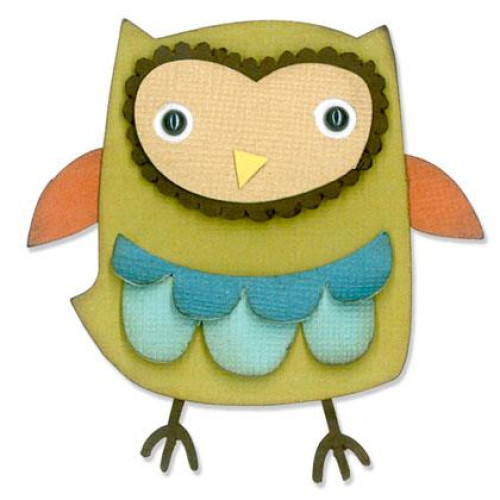 SIZZIX BIGZ ЩАНЦИ ЗА ИЗРЯЗВАНЕ - OWL