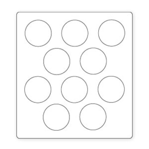 SIZZIX BIGZ ЩАНЦИ ЗА ИЗРЯЗВАНЕ - CIRCLES 1 1/4 IN