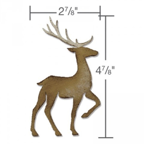 SIZZIX BIGZ ЩАНЦИ ЗА ИЗРЯЗВАНЕ - PRANCING DEER