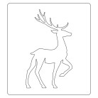 SIZZIX BIGZ ЩАНЦИ ЗА ИЗРЯЗВАНЕ - PRANCING DEER