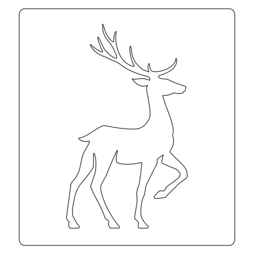 SIZZIX BIGZ ЩАНЦИ ЗА ИЗРЯЗВАНЕ - PRANCING DEER