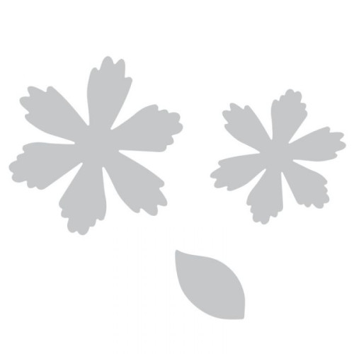 SIZZIX BIGZ DIE CUTS - WILD LAYERED FLOWER