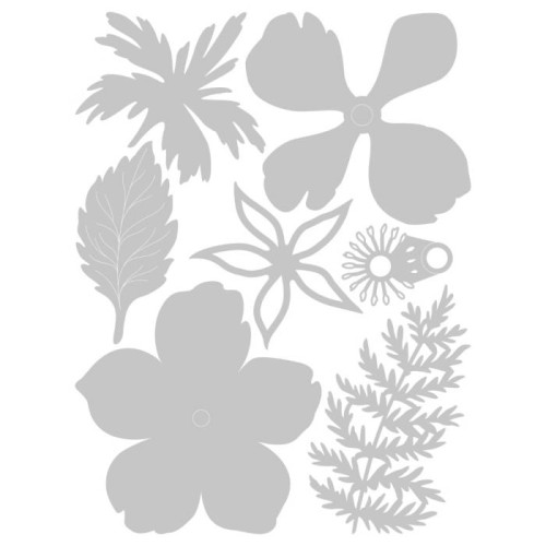 SIZZIX THINLITS DIES FOR CUTTING - CORSAGE