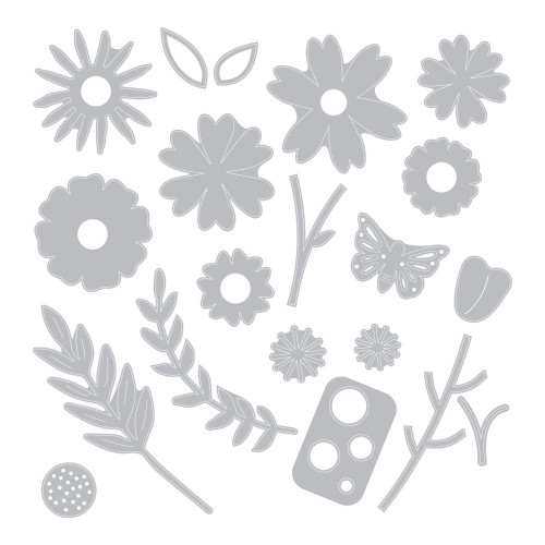 SIZZIX THINLITS ЩАНЦИ ЗА ИЗРЯЗВАНЕ - PETITE PETALS