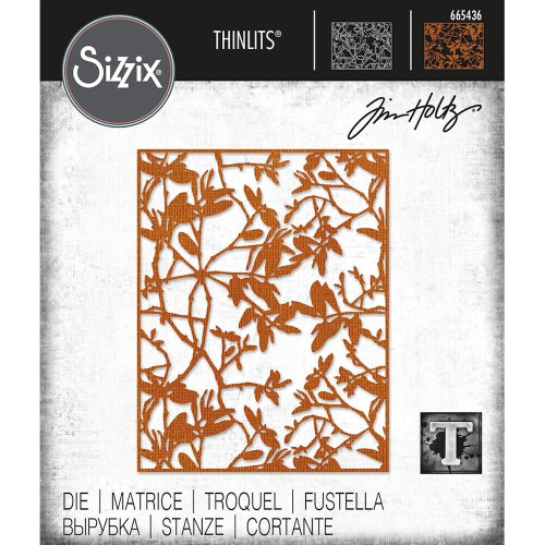 SIZZIX THINLITS ЩАНЦИ ЗА ИЗРЯЗВАНЕ - LEAFY TWINGS