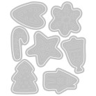 SIZZIX THINLITS DIES - CHRISTMAS COOKIES