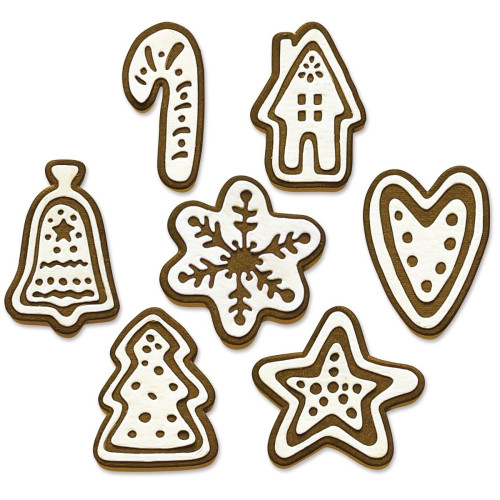 SIZZIX THINLITS DIES - CHRISTMAS COOKIES