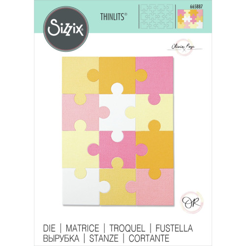 SIZZIX THINLITS ЩАНЦИ ЗА ИЗРЯЗВАНЕ -JIGSAW