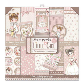 STAMPERIA BLOCK DESIGNER PAPER 30.5/30.5 CM - SBBL67