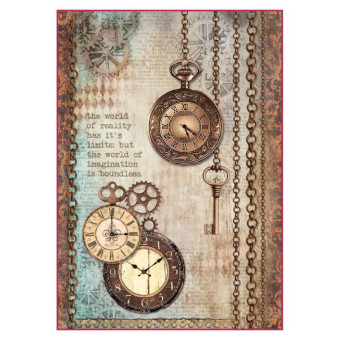 STAMPERIA DECOUPAGE RICE PAPER A4 - DFSA4288