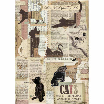 STAMPERIA DECOUPAGE RICE PAPER A4 - DFSA4317