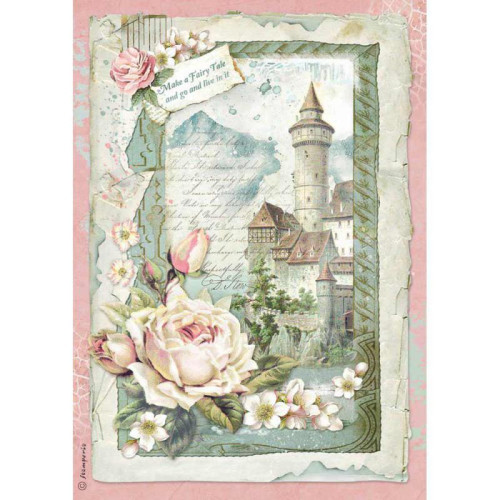 STAMPERIA DECOUPAGE RICE PAPER A4 - DFSA4347