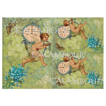 CALAMBOUR ДЕКУПАЖНА ХАРТИЯ 48/33 СМ - DGR 118