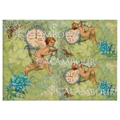 CALAMBOUR ДЕКУПАЖНА ХАРТИЯ 48/33 СМ - DGR 118