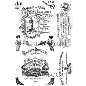 CALAMBOUR ДЕКУПАЖНА ХАРТИЯ 45/30 СМ - DGR 272