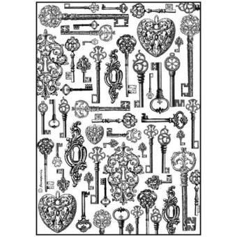 STAMPERIA DECOUPAGE RICE PAPER A4 - DFSA4191