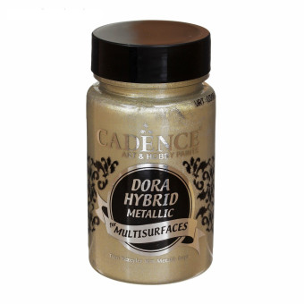 CADENCE ACRYLIC PAINT METALLIC DORA HYBRID 90 ML - PLATINUM 7137