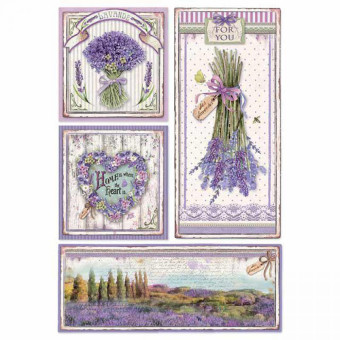 STAMPERIA DECOUPAGE RICE PAPER A4 - DFSA4364