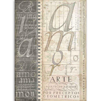 STAMPERIA DECOUPAGE RICE PAPER A4 - DFSA4525