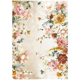 STAMPERIA DECOUPAGE RICE PAPER A4 - DFSA4691