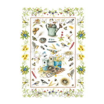 CALAMBOUR DECOUPAGE PAPER 48/33 CM - DGR 90