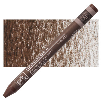 CARAN D'ACHE АКВАРЕЛНИ ПАСТЕЛИ NEOCOLOR II КАФЯВ 028