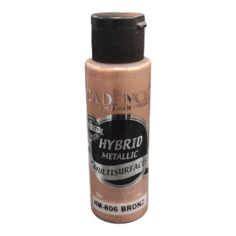 CADENCE ACRYLIC PAINT METALLIC HYBRID 70 ML. - BRONZE 806
