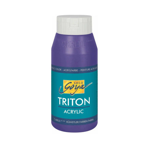 SOLO GOYA АКРИЛНА БОЯ TRITON 750 МЛ. - VIOLET