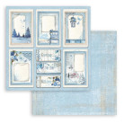 STAMPERIA BLUE LAND БЛОКЧЕ 20,3/20,3 СМ - SBBS84