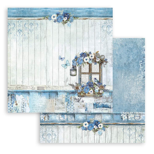 STAMPERIA BLUE LAND БЛОКЧЕ 20,3/20,3 СМ - SBBS84
