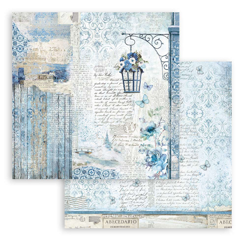 STAMPERIA BLUE LAND БЛОКЧЕ 20,3/20,3 СМ - SBBS84